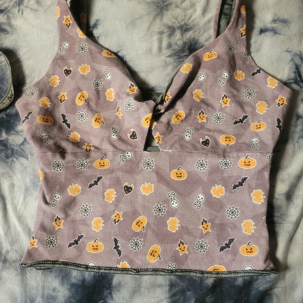 Handmade bralette crop top C/D/DD